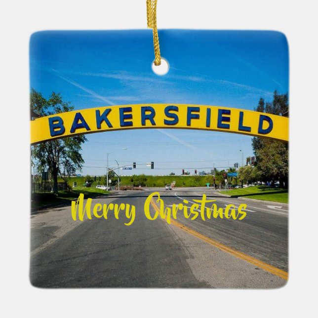 Enfeites de natal Bakersfield (Frente)