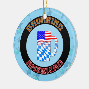 Enfeites de natal Bavarian American German