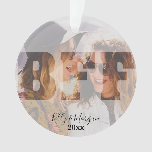 Enfeites de natal BFF (Frente)