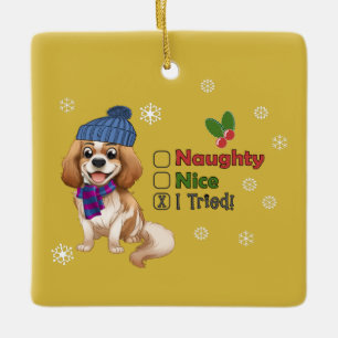 Enfeites de natal Blenheim Cavalier