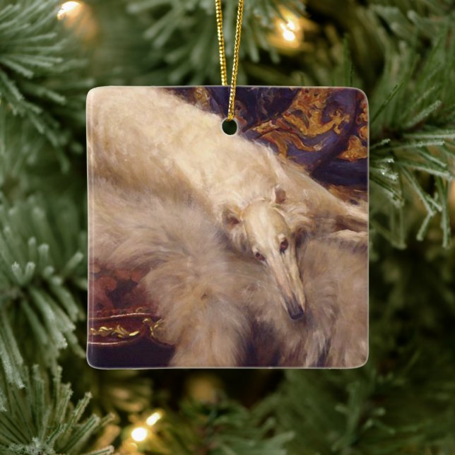Enfeites de natal Borzoi (Árvore)