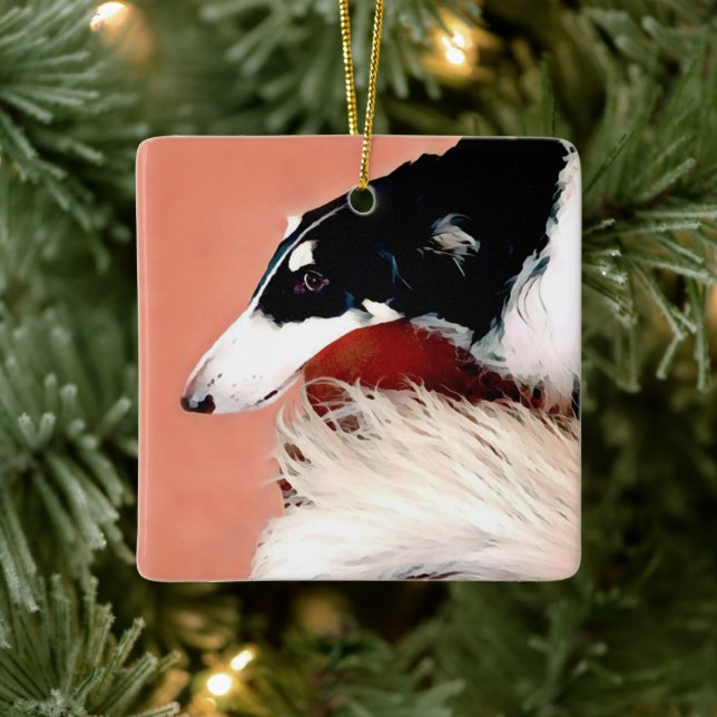 Enfeites de natal Borzoi (Árvore)