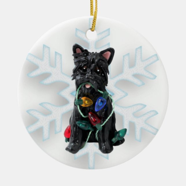 Enfeites de natal Cairn Terrier (Frente)