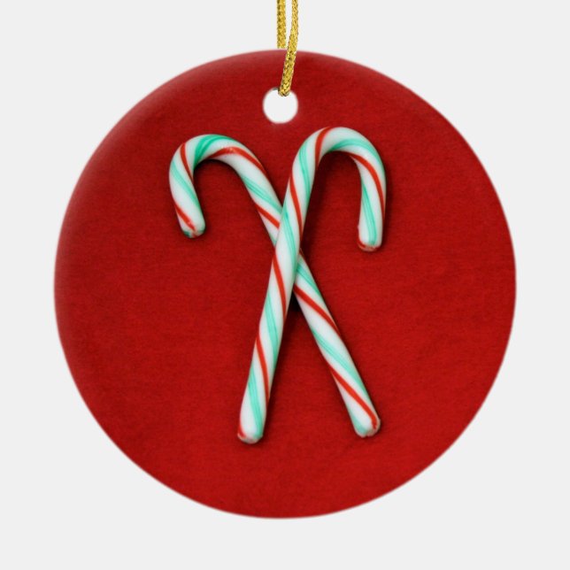 Enfeites de natal Candy Cane (Frente)