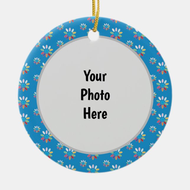 Enfeites de natal cerâmico Daisy Scout (Frente)