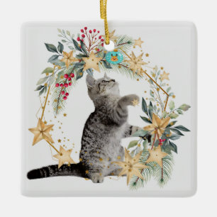 Enfeites de natal com Cat & Fauna