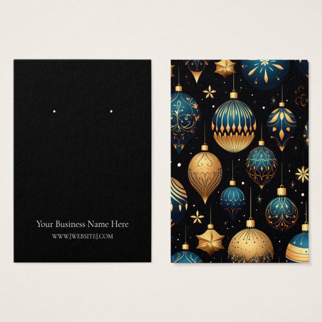 Enfeites de natal com placa de vídeo (Frente & Verso)