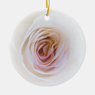 Enfeites de natal cor-de-rosa da feliz