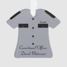 Enfeites de natal correccionais do oficial