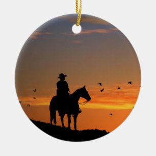 Enfeites de natal Cowboy