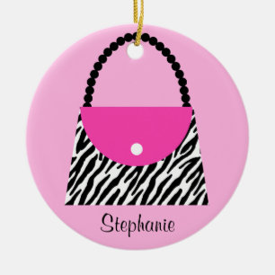 Enfeites de natal da bolsa