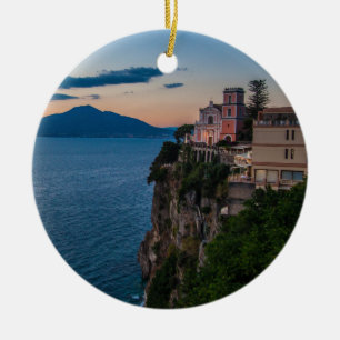 Enfeites de natal da costa de Amalfi