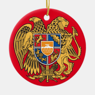 Enfeites de natal da crista de Armenian*