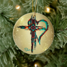 Enfeites de natal Da Cruz Sudoeste E Do Coração