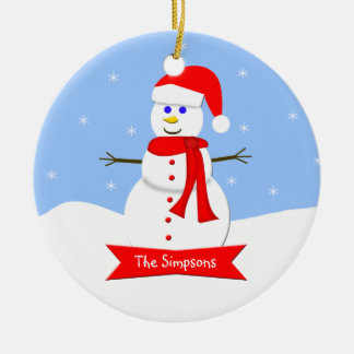 Enfeites de natal da família