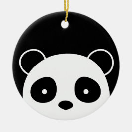 Enfeites de natal da panda, decorações do Natal