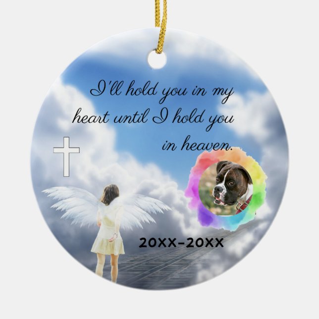 Enfeites de natal da Ponte do Arco-Íris - Pet Symp (Frente)