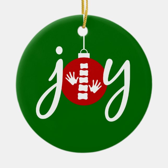 Enfeites de natal da quiroterapia (Frente)