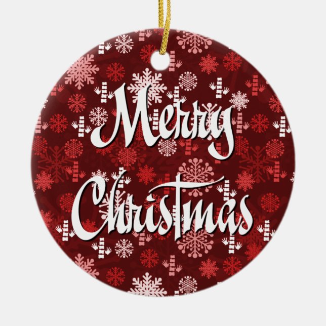 Enfeites de natal da quiroterapia (Frente)