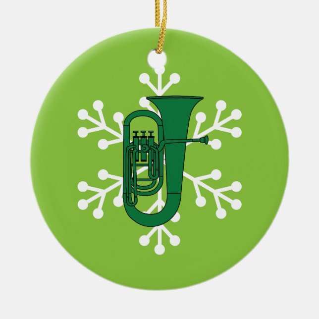 Enfeites de natal da tuba (Frente)