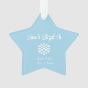 Enfeites de natal de 1 rua do Star Baby   Qualquer