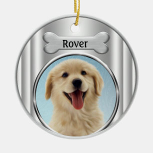 Enfeites de Natal de Árvore de Natal de Golden Ret
