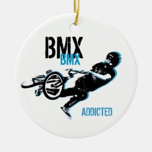 Enfeites de natal de BMX
