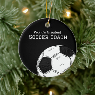 Enfeites de natal de Bola de Treinador
