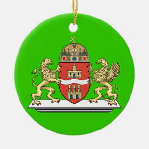 Enfeites de natal de Budapeste da Hungria