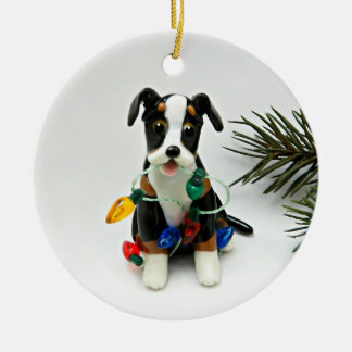 Enfeites de natal de Cachorro da Grande Suíça