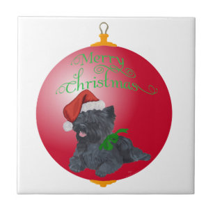 Enfeites de natal de Cairn Terrier