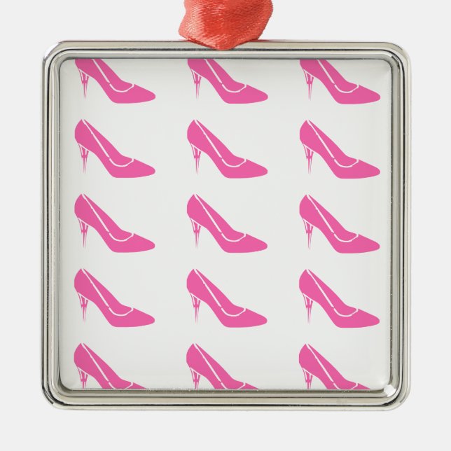 Enfeites de natal de Calçados de alto calcanhar pr (Frente)