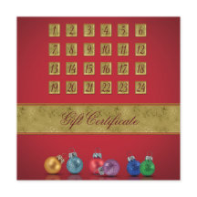 Enfeites de natal de Calendário Avançados