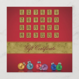 Enfeites de natal de Calendário Avançados