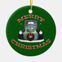 Enfeites de natal de Caminhão Antiquado
