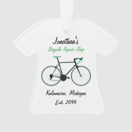 Enfeites de natal de Compro de Reparo de Bicicleta