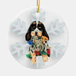 Enfeites de natal de Conhound Bluetick