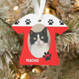 Enfeites de natal de Foto de Gato Bonito