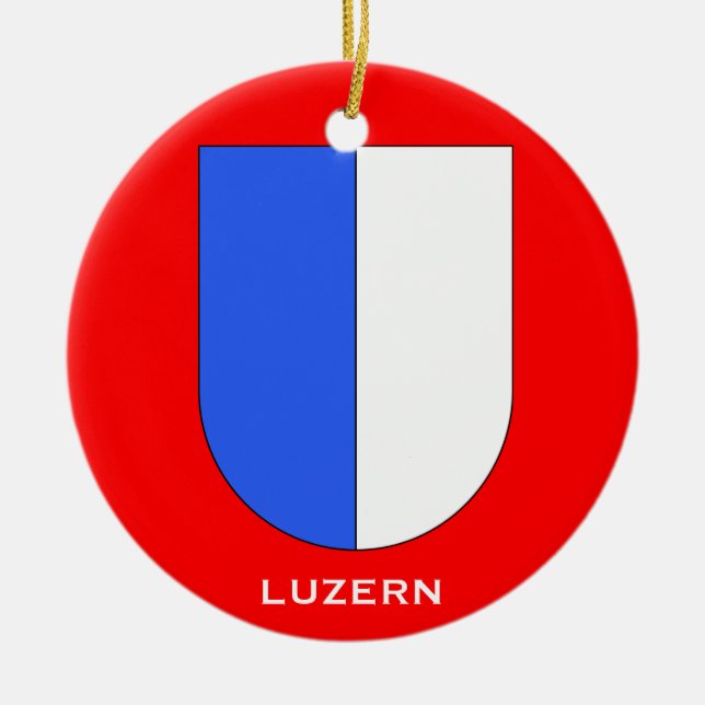 Enfeites de natal de Kanton Lucerne* (Frente)