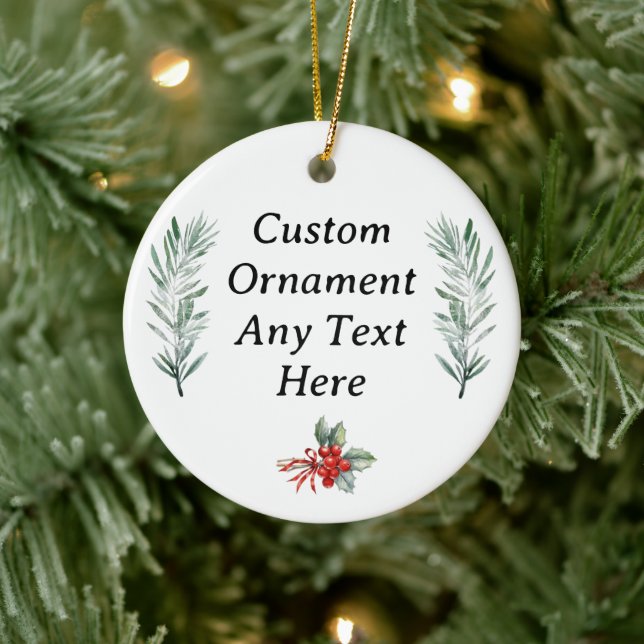 Enfeites de natal de Keepape Personalizada (Árvore)