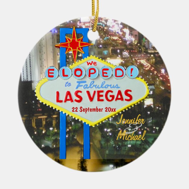 Enfeites de natal de Las Vegas (Frente)