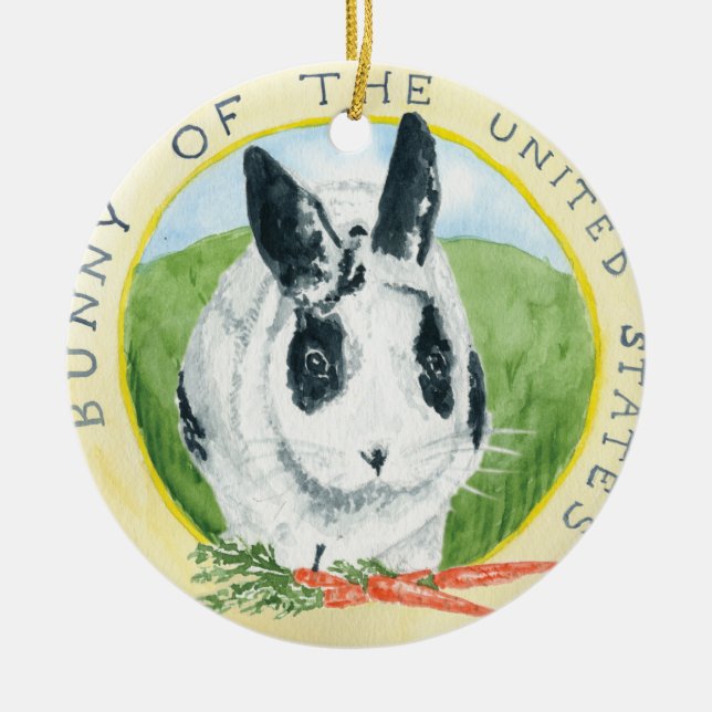 Enfeites de natal de Marlon Bundo Botus (Frente)