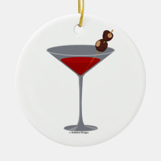Enfeites de natal de Martini do Buckeye