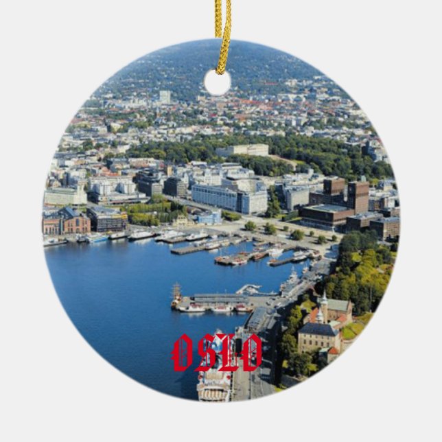 Enfeites de natal de Oslo (Frente)