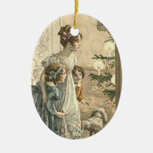 Enfeites de natal de Papais noeis Alemães