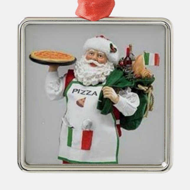 ENFEITES DE NATAL DE PAPAIS NOEIS CHEF ITALIANO (Frente)