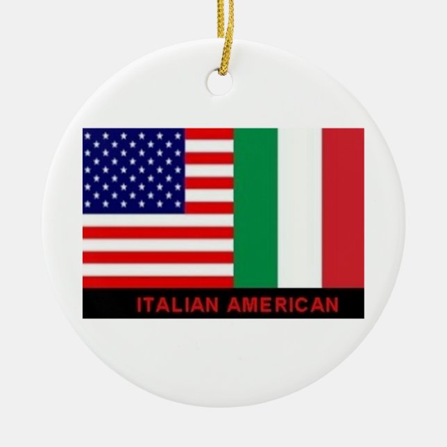 ENFEITES DE NATAL DE PAVILHÕES ITALIANO/AMERICANO (Frente)