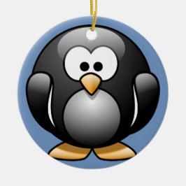 Enfeites de natal de pinguim