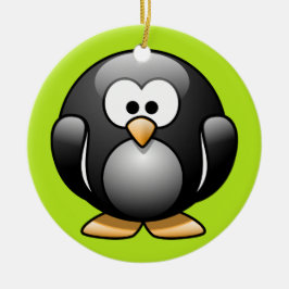 Enfeites de natal de pinguim