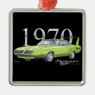 enfeites de natal de Plymouth Superbird 1970
